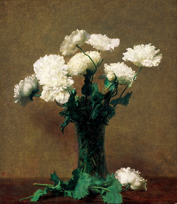  方丹·拉图尔 Fantin-Latour 静物 Still Life (15)